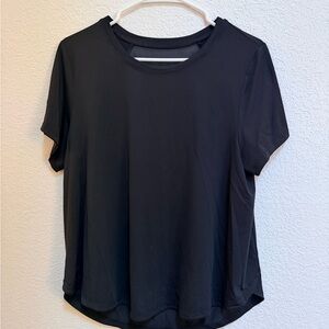 All in Motion Black Short Sleeve Tee